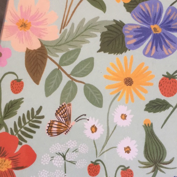 Strawberry Fields 8 Assorted Floral Blank Cards White Solid Envelopes NWT Rifle - Picture 4 of 9